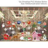 Christmas Decorations Window Sticker
