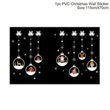 Christmas Decorations Window Sticker
