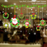 Christmas Decorations Window Sticker