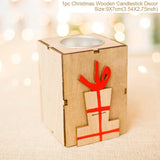 Mini Christmas Tree Candlestick Decoration
