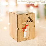 Mini Christmas Tree Candlestick Decoration