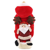 Christmas Dog Clothes Santa Costume for Pug