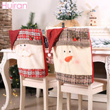 Christmas Santa Claus Snowman Chair