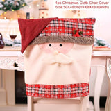 Christmas Santa Claus Snowman Chair