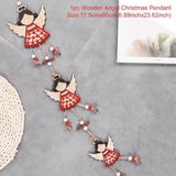 Christmas Wooden Hanging Pendants