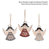 Christmas Wooden Hanging Pendants