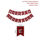 Merry Christmas Porch Sign Decorative Door Banner
