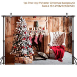 Santa Claus Rug Seat Bathroom Set Merry Christmas
