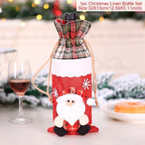 Santa Claus Rug Seat Bathroom Set Merry Christmas