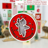 Christmas Wooden Light Ornaments