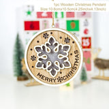 Christmas Wooden Light Ornaments