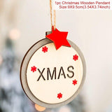 Christmas Wooden Ornaments