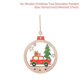 Christmas Wooden Ornaments