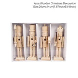Wooden Christmas Desktop Ornaments