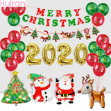 Balloon Kit Merry Christmas Decorations