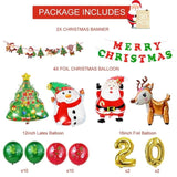 Balloon Kit Merry Christmas Decorations