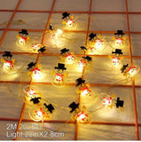 Snowman Snowflakes LED Garland Holiday