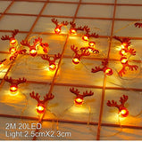 Snowman Snowflakes LED Garland Holiday