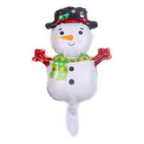 10pcs Mini Christmas Balloons Santa Claus Air Balloons