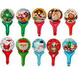 10pcs Mini Christmas Balloons Santa Claus Air Balloons