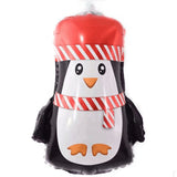 10pcs Mini Christmas Balloons Santa Claus Air Balloons