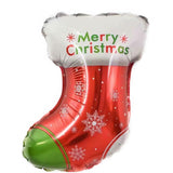 10pcs Mini Christmas Balloons Santa Claus Air Balloons