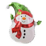10pcs Mini Christmas Balloons Santa Claus Air Balloons