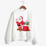 Fashion Christmas Sweater Black Long